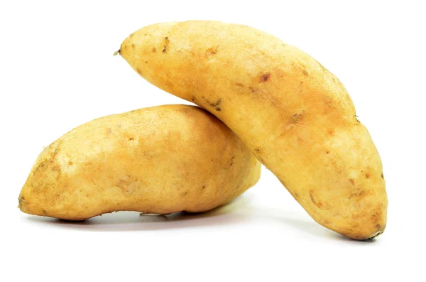 Batatas Aisladas Sobre Fondo Blanco — Foto de Stock