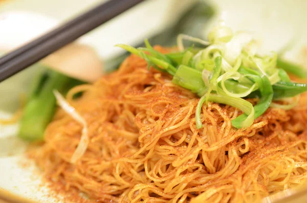 有名なマカオ料理 干しエビの卵粉麺 — ストック写真