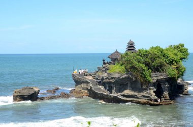 Tanah Lot su Tapınağı Bali Adası, Endonezya