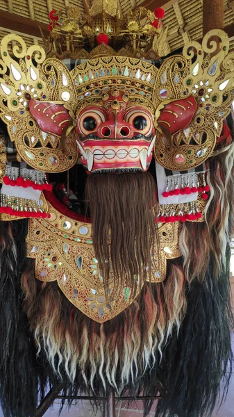 Bali Barong Rangda Usado Dança Religiosa Tradicional Bali — Fotografia de Stock