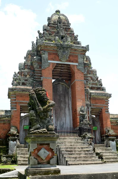 Puerta Del Templo Pura Taman Ayun Bali Indonesia — Foto de Stock