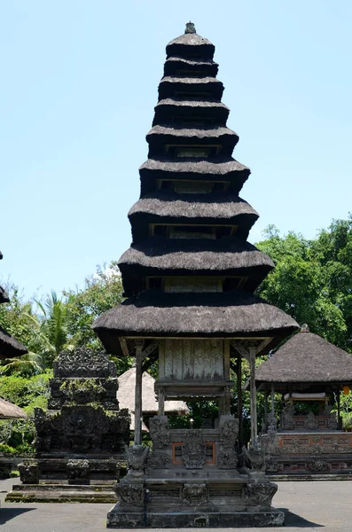 Templo Taman Ayun Templo Real Del Imperio Mengwi Bali Indonesia — Foto de Stock