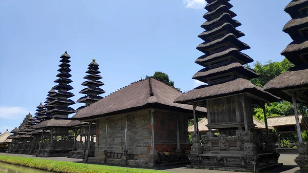 Templo Taman Ayun Templo Real Del Imperio Mengwi Bali Indonesia —  Fotos de Stock
