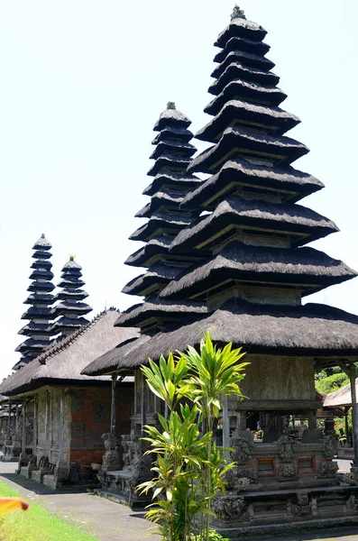 塔曼阿云寺 在巴厘岛孟维帝国的一座皇家寺庙 在巴厘岛 — 图库照片