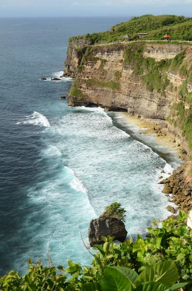 Pura Luhur Uluwatu temple in Bali, Indonesia — Stock Photo, Image