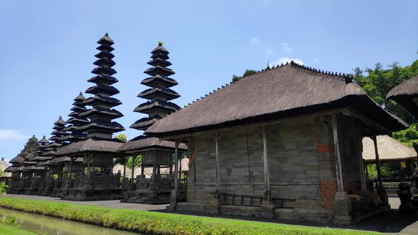 Templo de Taman Ayun, templo do Império Mengwi em Bali, Indonésia — Fotografia de Stock