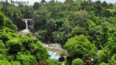 Bali, Endonezya'da Ubud yakınındaki Tegenungan şelale