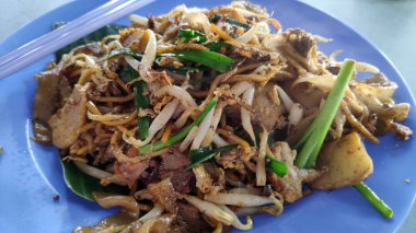 Malezya 'dan kızarmış geniş Pirinç Noodle