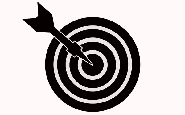 Arrow on target — Stock Photo, Image