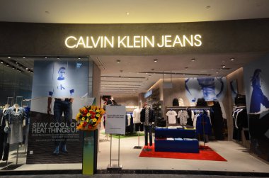 Calvin Klein Jeans dükkan ön Jewal Changi Ai içinde bulunan