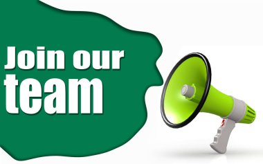 Megafonla ekip kelimemize katılın