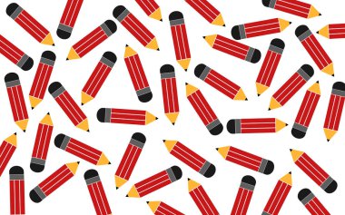 Kalem ile soyut desen 