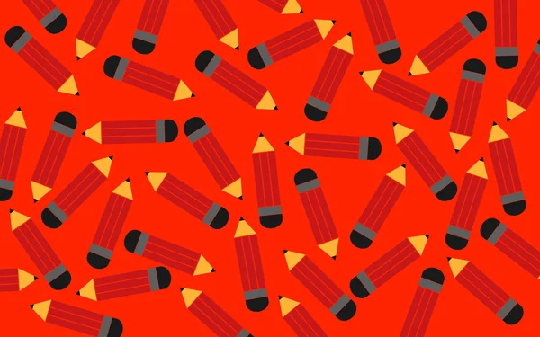 Padrão abstrato com lápis — Fotografia de Stock