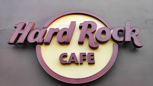 Hard Rock Coffee Shop w: Chinatown in Melaka Malaysi — Zdjęcie stockowe