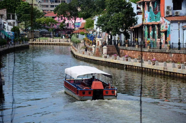 Crucero por el río Malaca — Foto de Stock