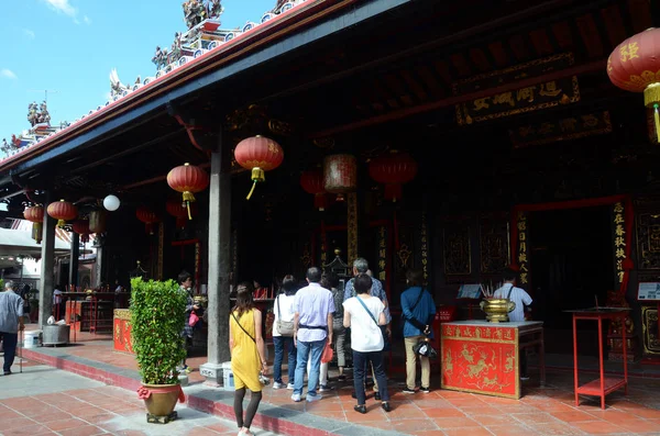 El Templo Cheng Hoon Teng es un templo chino en la ciudad de Malaca. , —  Fotos de Stock