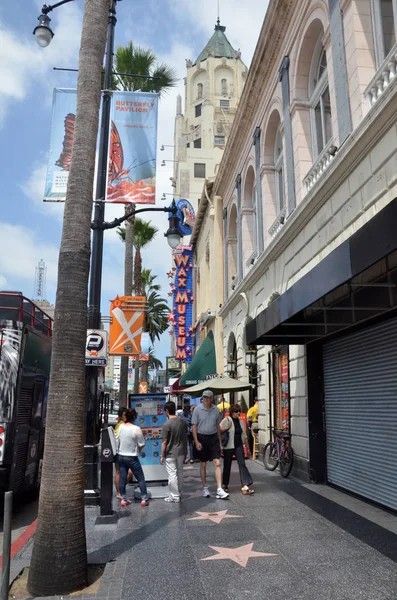 Visita turística Hollywood Boulevard en Los Ángeles California — Foto de Stock