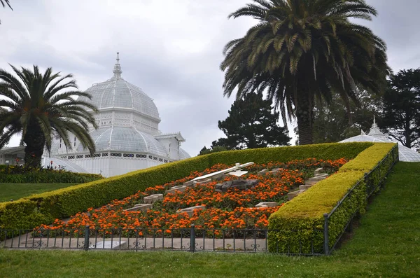 Conservatorium van bloemen in Golden Gate Park. — Stockfoto