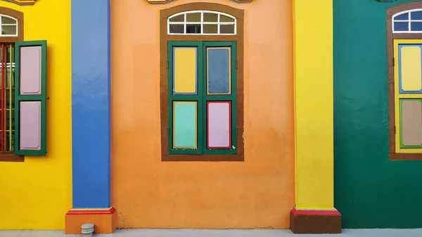 Antiga Casa de Tan Teng Niah na Pequena Índia em Singapura — Fotografia de Stock