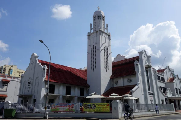 Kampong Kapor Methodist Church w Little India w Singapurze — Zdjęcie stockowe