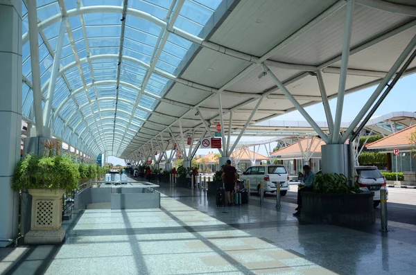 엔갈라 RAI 국제공항은 발리 LOC 의 주요 공항이다. — 스톡 사진