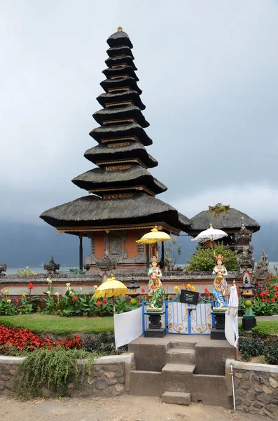 Pura ulun danu ναός στο Μπαλί, Ινδονησία — Φωτογραφία Αρχείου