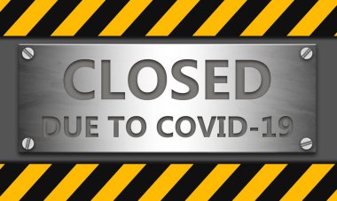 Kapalı afiş COVID-19, 3D görüntüleme