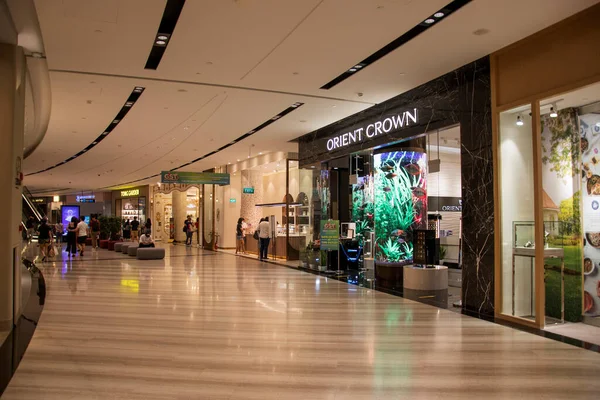 Singapore Jul 2020 Interieur Van Jewal Changi Airport Singapore Jewel — Stockfoto