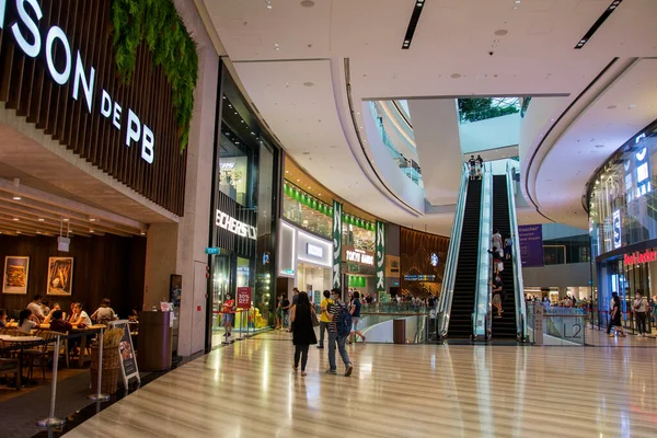 Singapur Jul 2020 Interior Del Jewal Changi Airport Singapur Aeropuerto —  Fotos de Stock