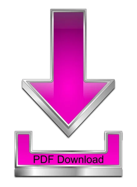 Purple Pdf Download Symbol Illustration — Stock Photo, Image