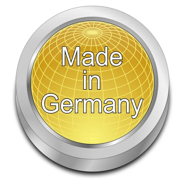 Декоративная Кнопка Германии Иллюстрация — стоковое фото
