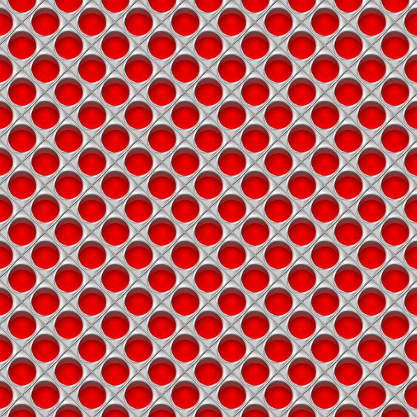 Decorativo Mosaico Rojo Fondo Ilustración — Foto de Stock