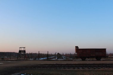 Aushwitz, Polonya: 03 16 2013: Aushwitz toplama ve imha kampı