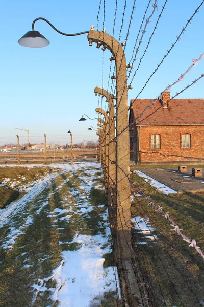Aushwitz Polen 2013 Ansichten Des Konzentrations Und Vernichtungslagers Aushwitz — Stockfoto