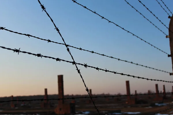 Aushwitz Polen 2013 Ansichten Des Konzentrations Und Vernichtungslagers Aushwitz — Stockfoto