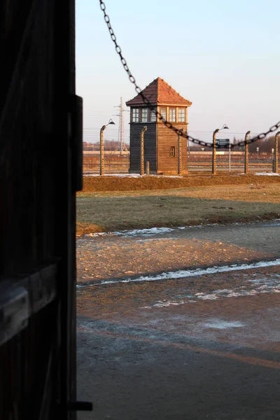 Aushwitz, Polonya: 03 16 2013: Aushwitz toplama ve imha kampı