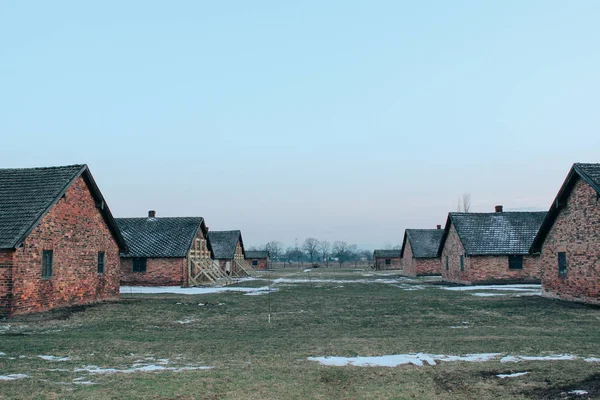 Aushwitz Polsko 2013 Aushwitz Koncentrační Vyhlazovací Tábor — Stock fotografie