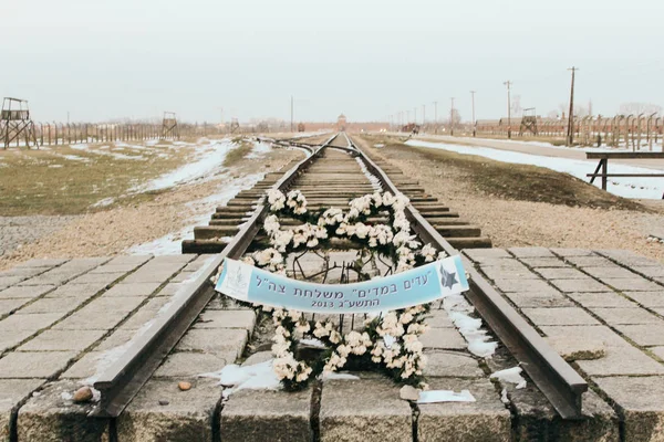 Aushwitz Polen 2013 Ansichten Des Konzentrations Und Vernichtungslagers Aushwitz — Stockfoto