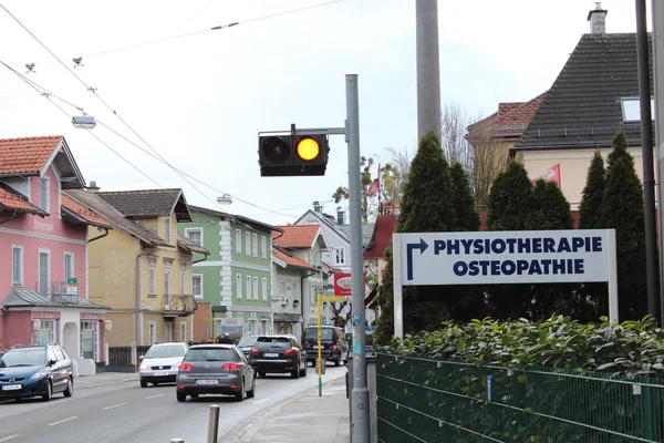 Salzburg Austria März 2013 Blick Auf Die Straßen Von Salzburg — Stockfoto