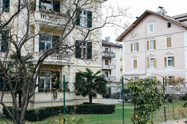 Meran Italien 2013 Blick Auf Die Strassen Von Meran Italienisches — Stockfoto