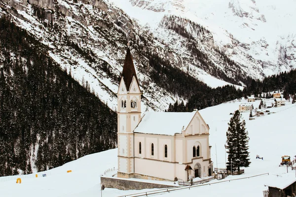 Trafoi Italy 2013 View Beautiful Alpen Vellage Trafoi Winter Landscape — Φωτογραφία Αρχείου