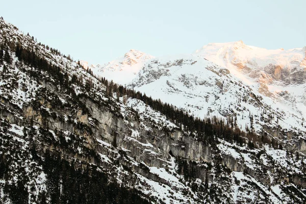 Trafoi Italy 2013 View Beautiful Alpen Vellage Trafoi Winter Landscape — Stock Photo, Image