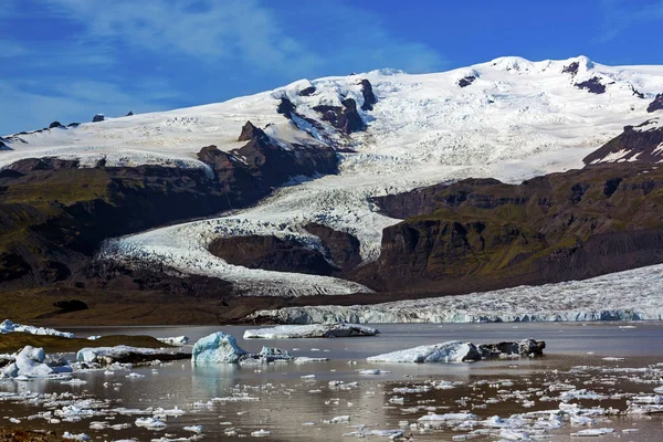 Laguna Glaciar Jokulsarlon Islandia Iceland —  Fotos de Stock