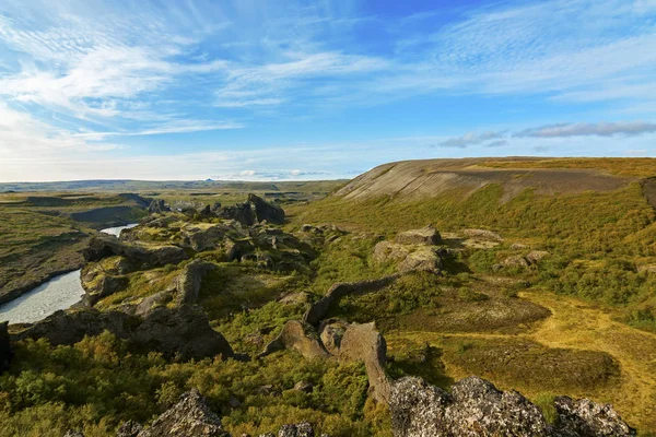 Vista Panorâmica Icelândia Parque Nacional — Fotografia de Stock