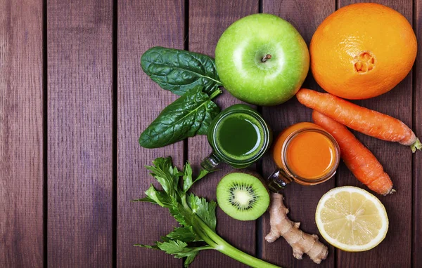 Berry Vegetables Smoothie Healthy Juicy Vitamin Drink Diet Vegan Food — Stock Photo, Image