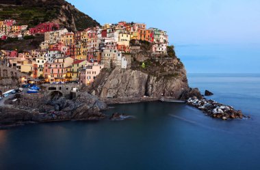 Panoramik Manarola - Cinque terre, İtalya