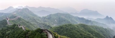 Çin panoramik manzaralı