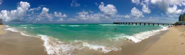 Florida Beach Vista Panoramica — Foto Stock