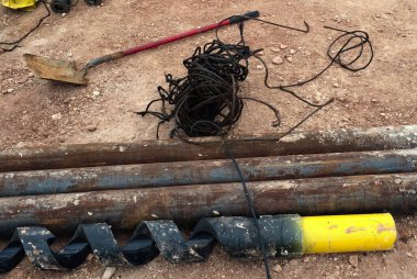 Balık tutma kablolu araçları ile