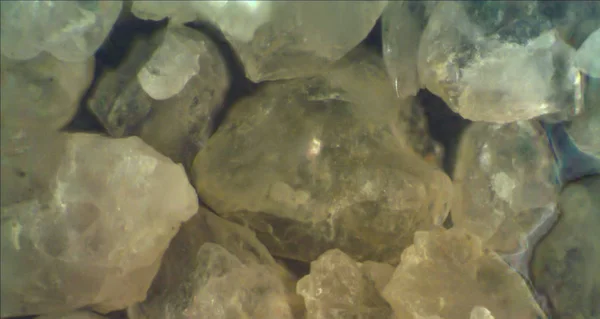 Proppant Kuzey beyaz kum mikroskop altında